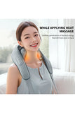 4D Expert Kneading Massage: the portable mini neck massager pillow indulges in a professional-grade massage experience that targets every contour of your neck and back, replicating the hands-on technique of a trained masseuse.