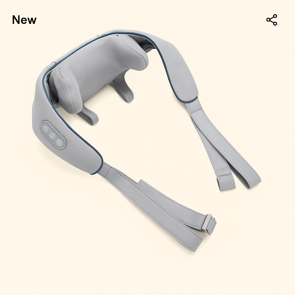 Lumora™️ Portable Neck Massager, Professional-Grade Experience that targets every contour of your Neck and Back